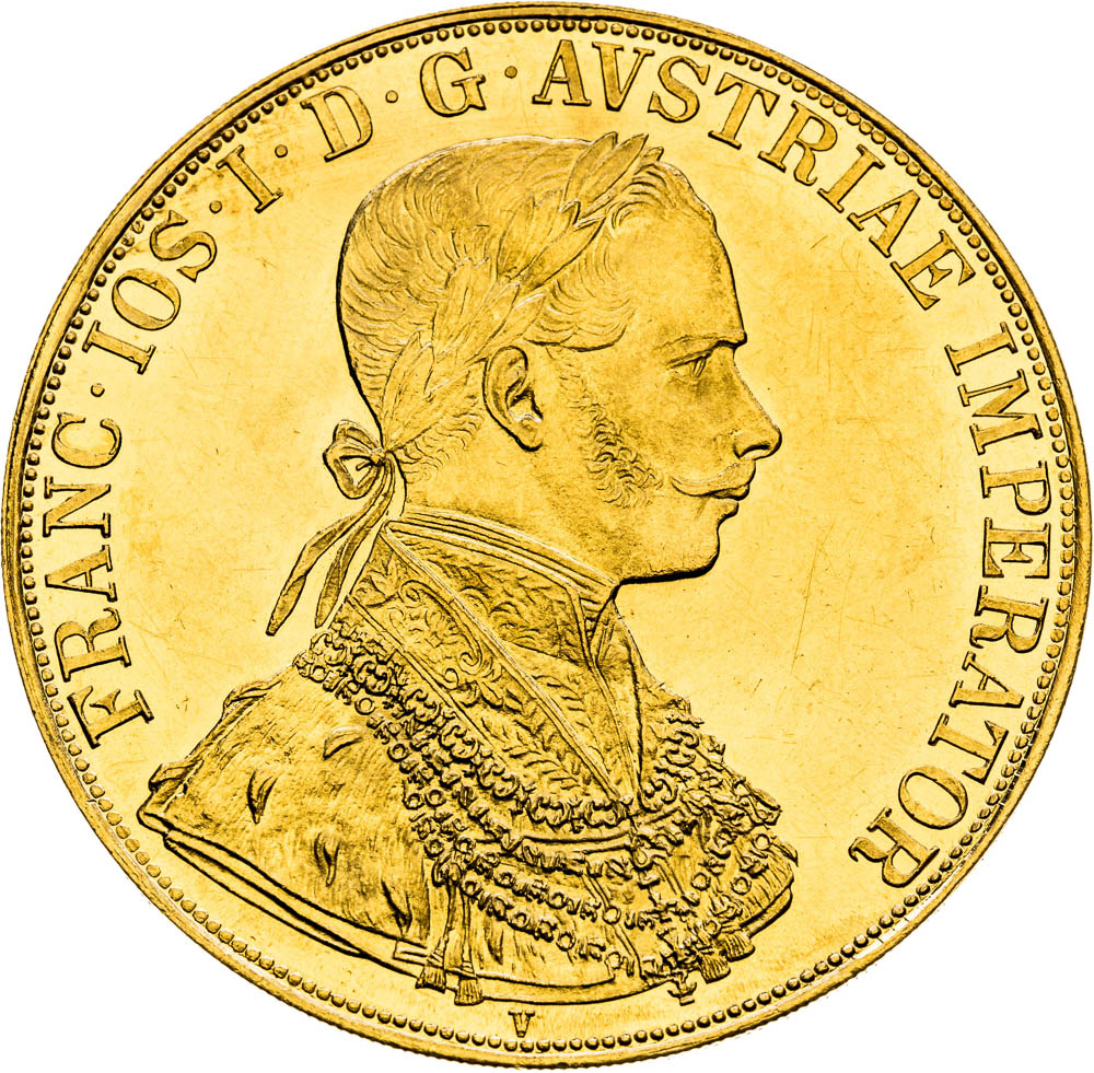4 Ducats 1865 - front