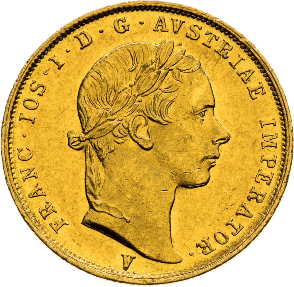 Ducat 1855 - front
