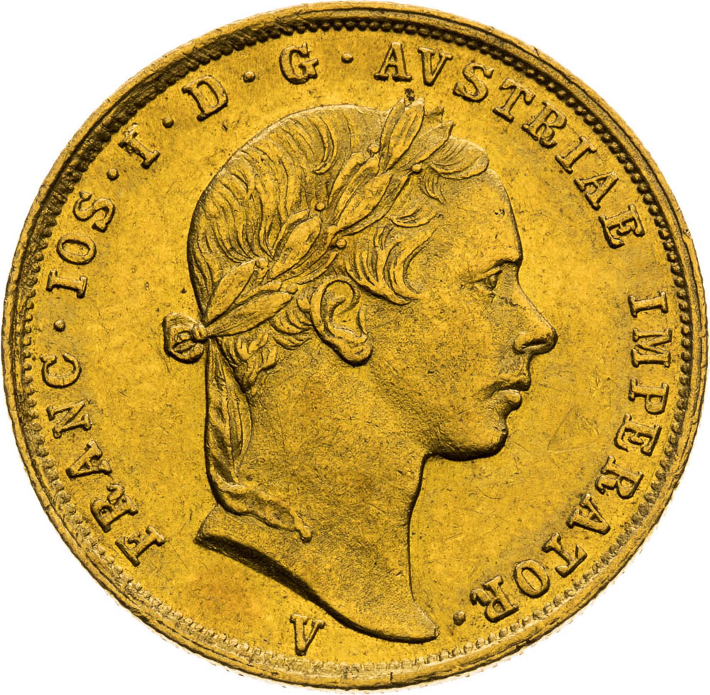 Ducat 1858 - front