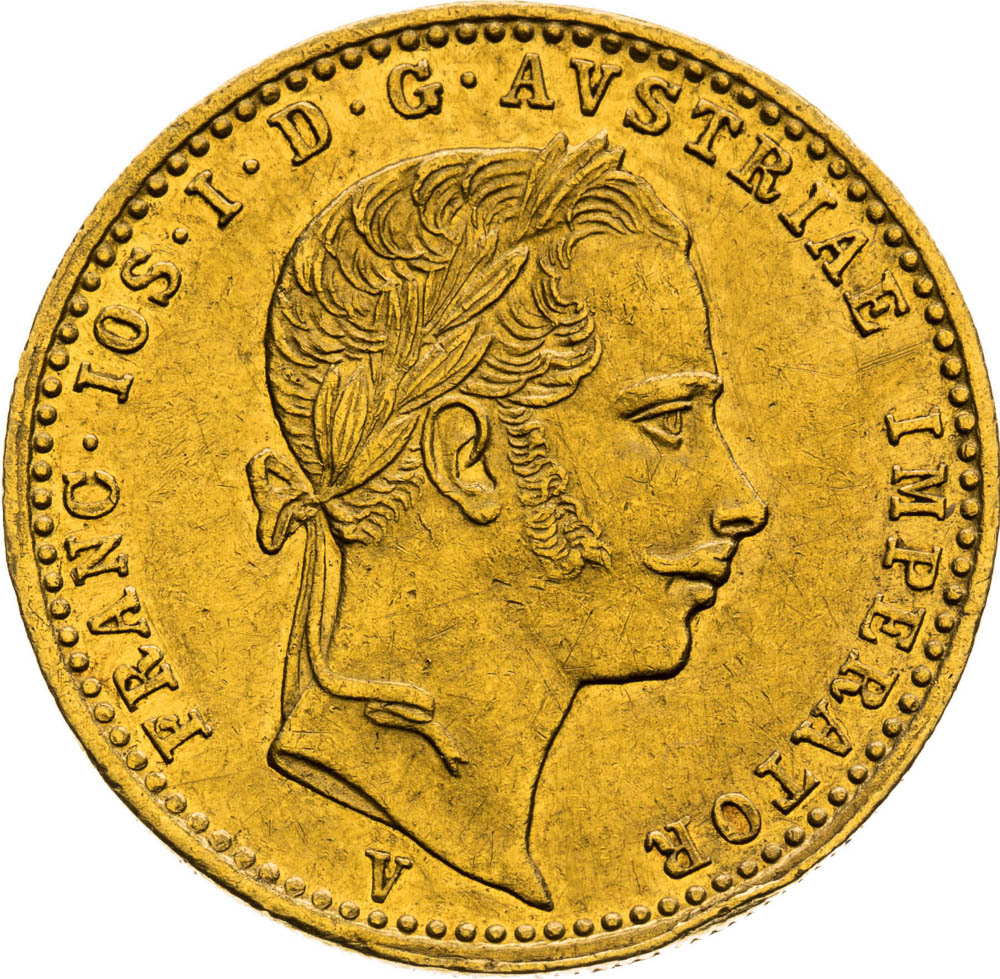 Ducat 1860 - front