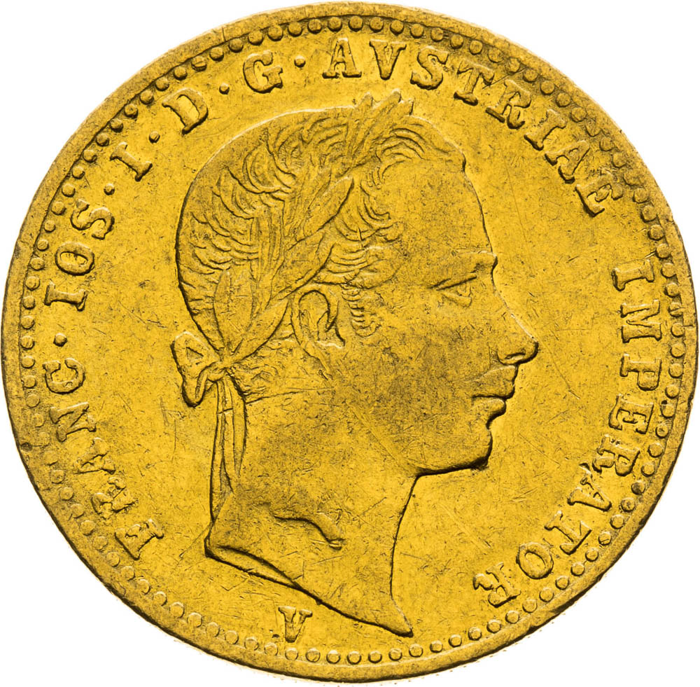 Ducat 1861 - front