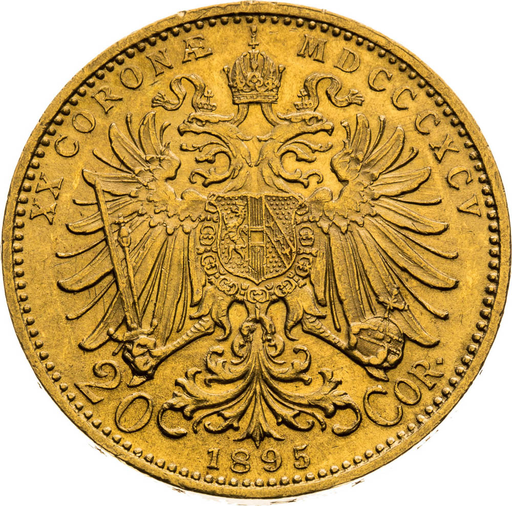 20 Corona 1895 - back
