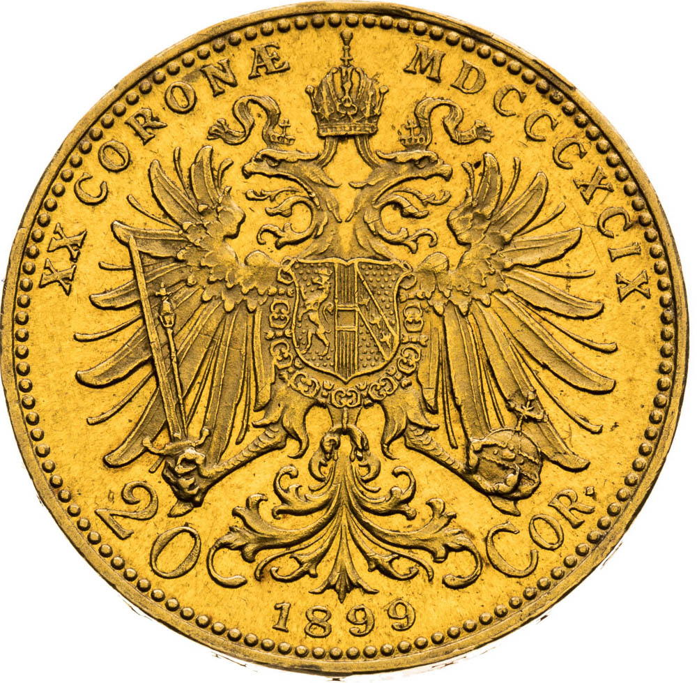 20 Corona 1899 - back