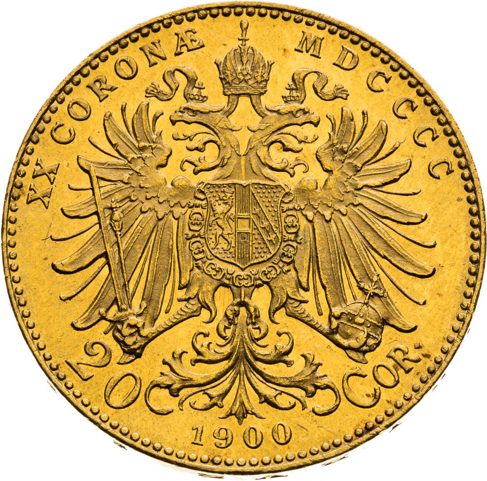 20 Corona 1900 - back