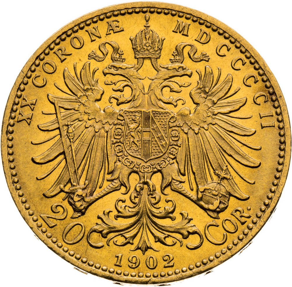 20 Corona 1902 - back