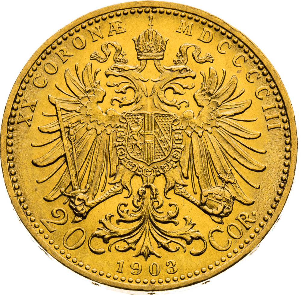 20 Corona 1903 - back