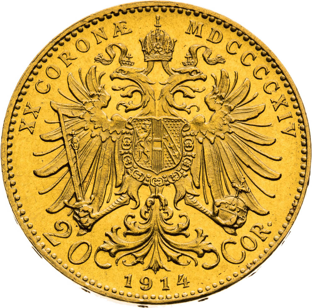 20 Corona 1914 - back