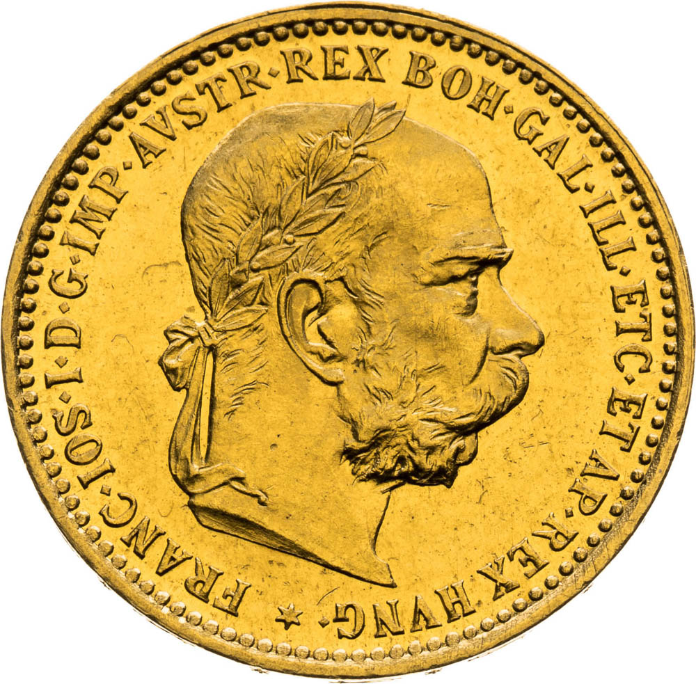 10 Corona 1893 (Pattern Strike)  - front