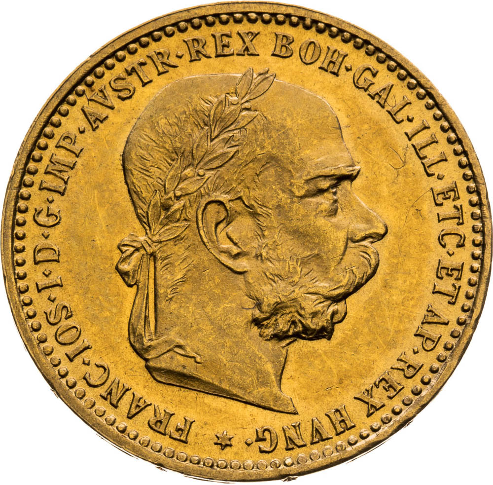 10 Corona 1896 - front