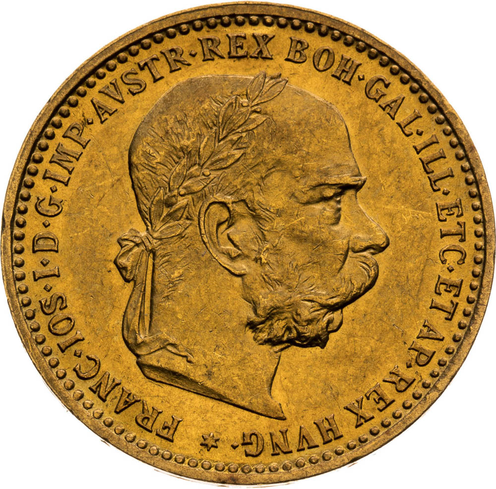 10 Corona 1897 - front