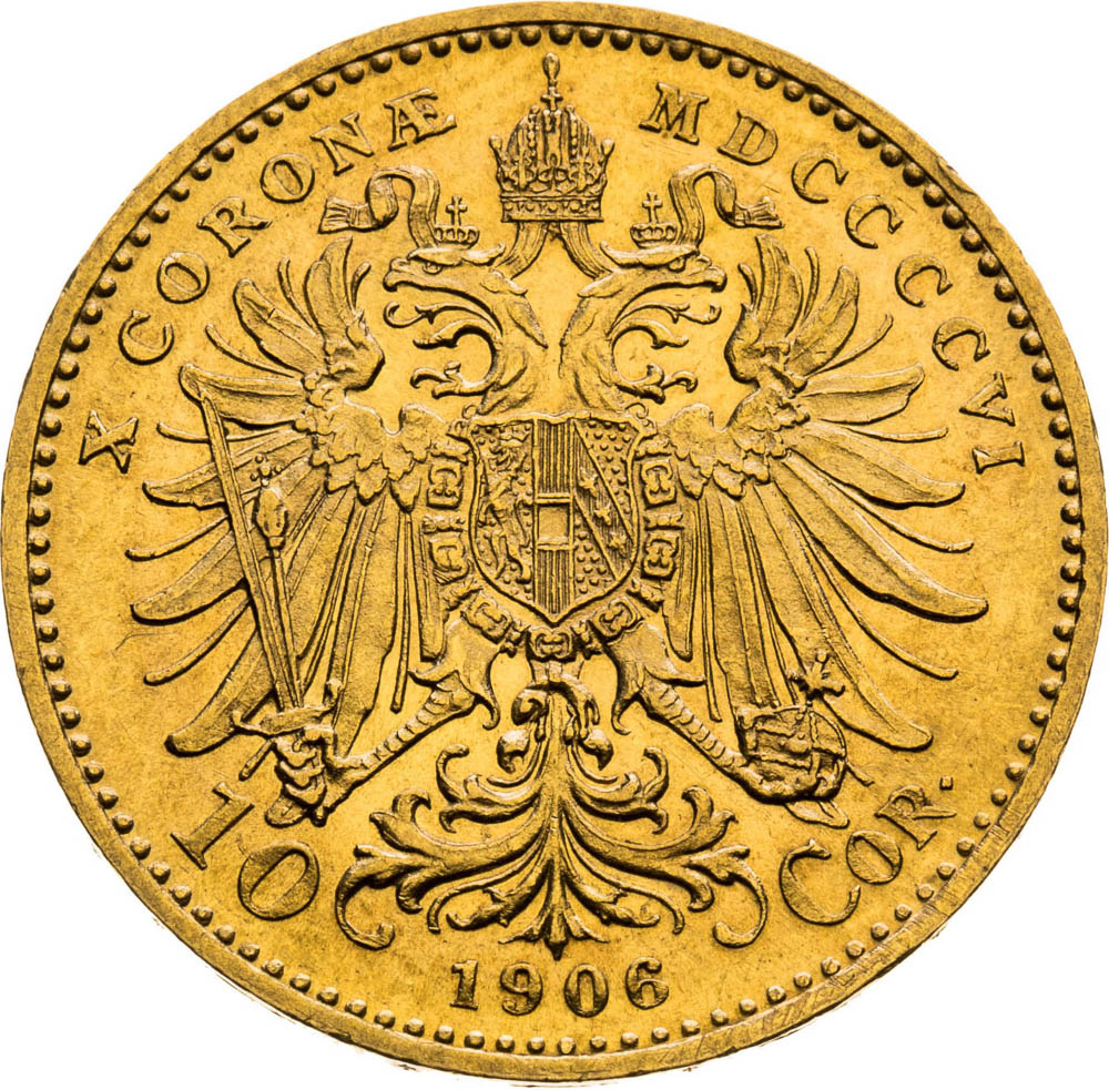 10 Corona 1906 - back