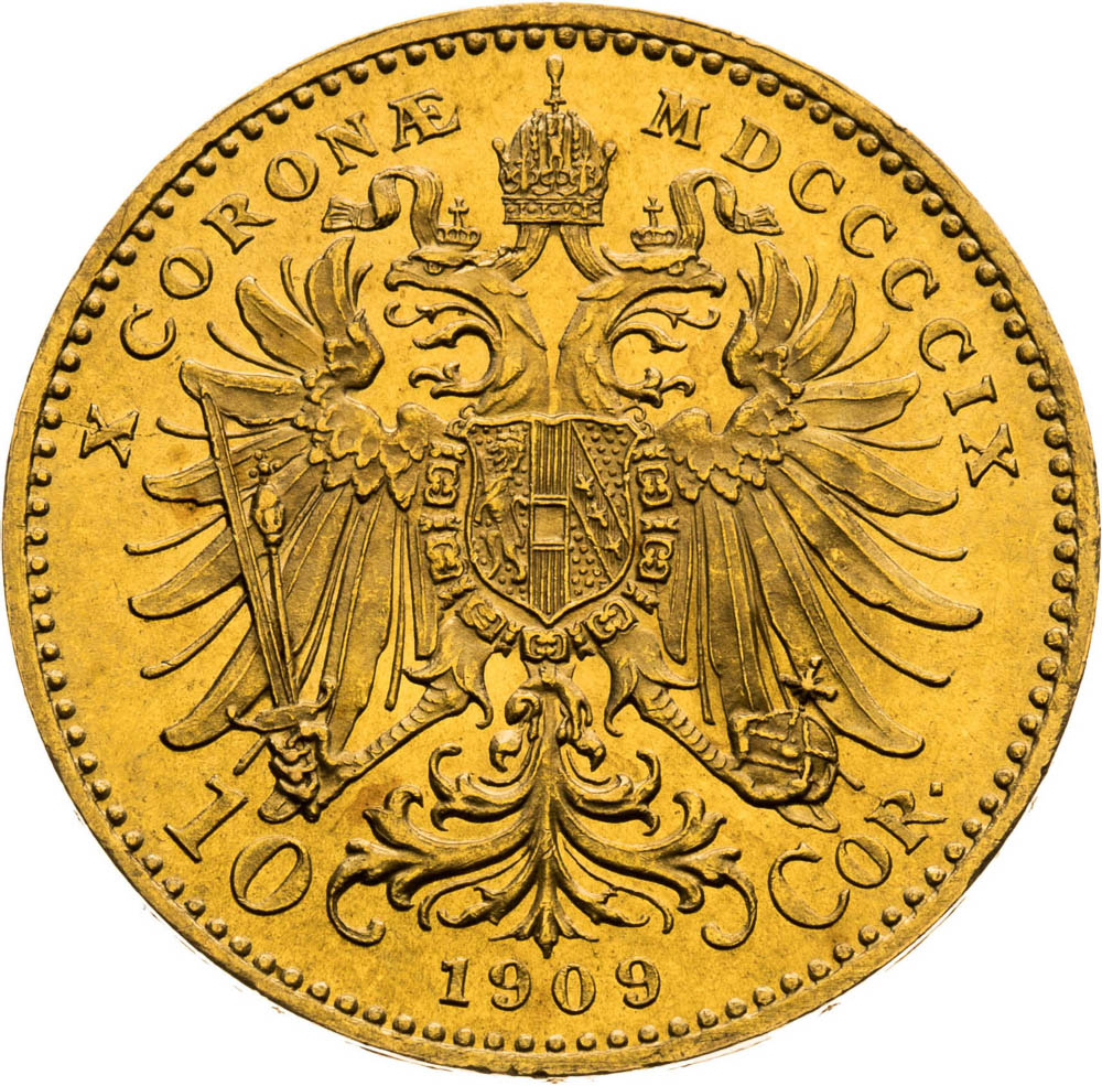 10 Corona 1909 - back