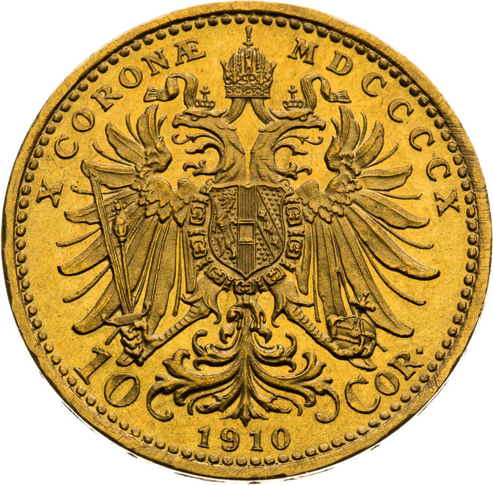 10 Corona 1910 - back