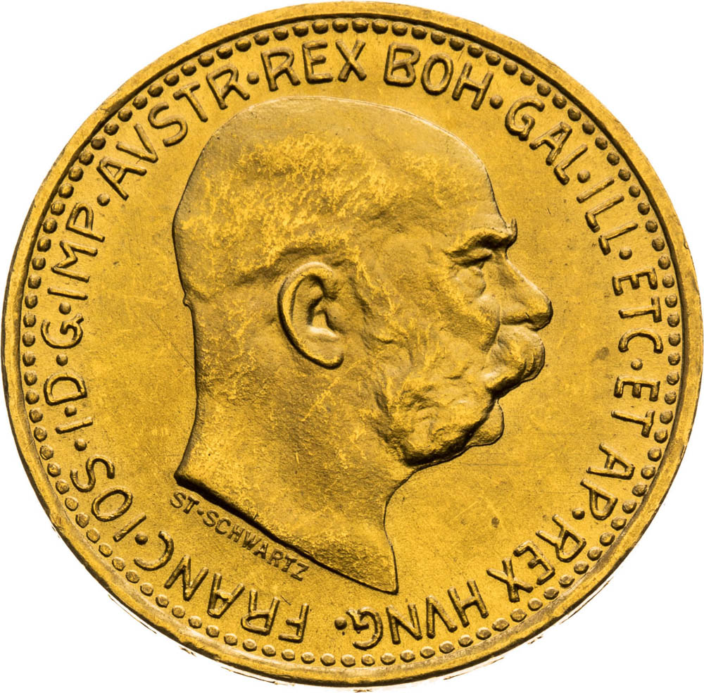 10 Corona 1912 (Restrike) - front
