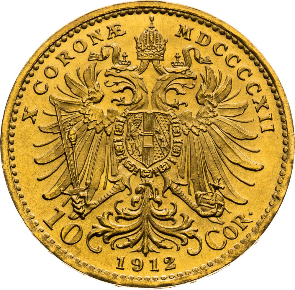 10 Corona 1912 (Restrike) - back