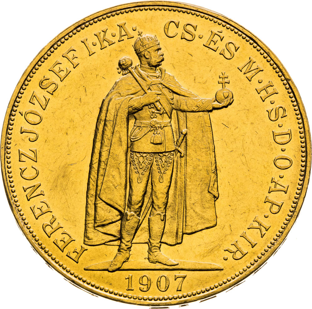 100 Corona 1907 - front