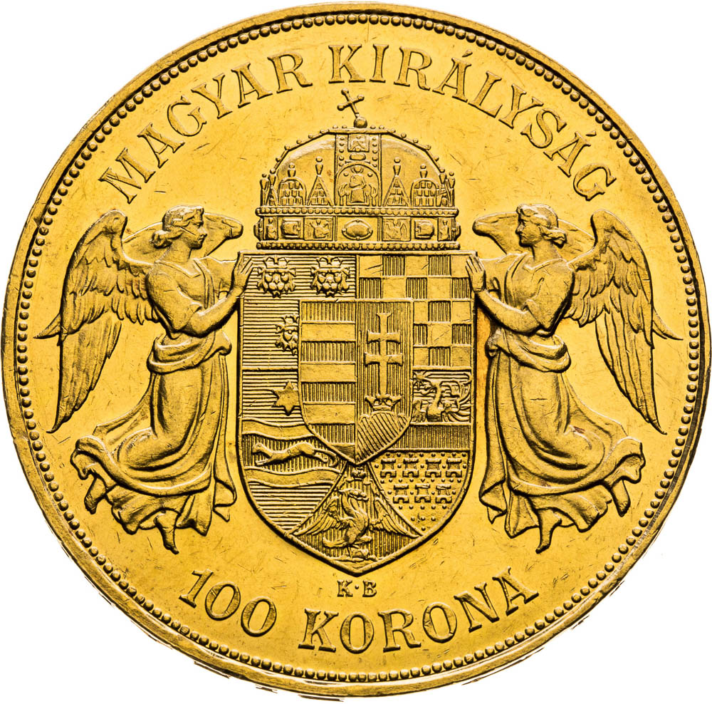 100 Corona 1907 - back
