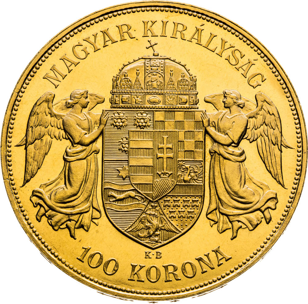100 Corona 1908 - back