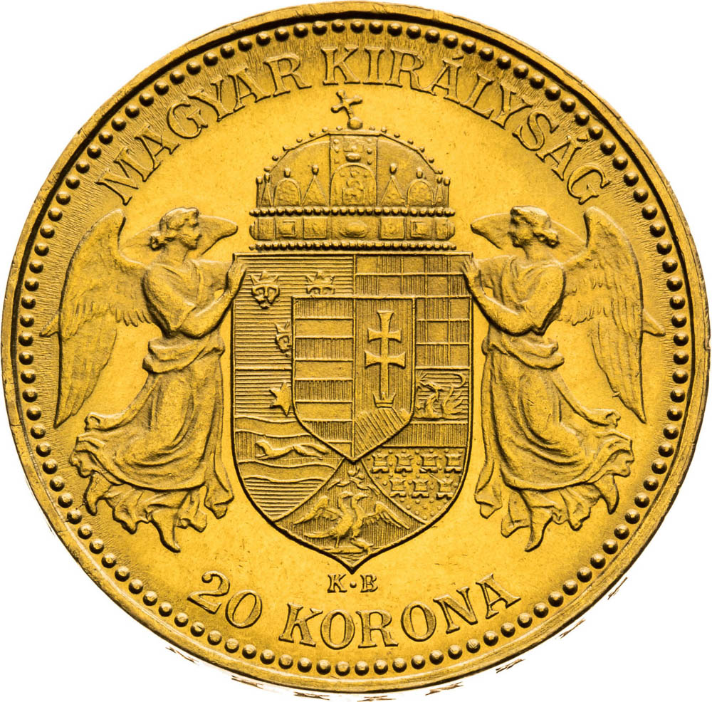 20 Corona 1892 - back