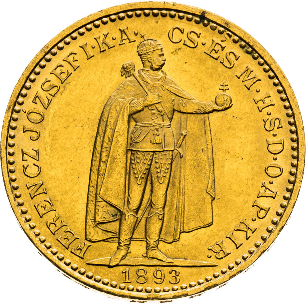20 Corona 1893 - front