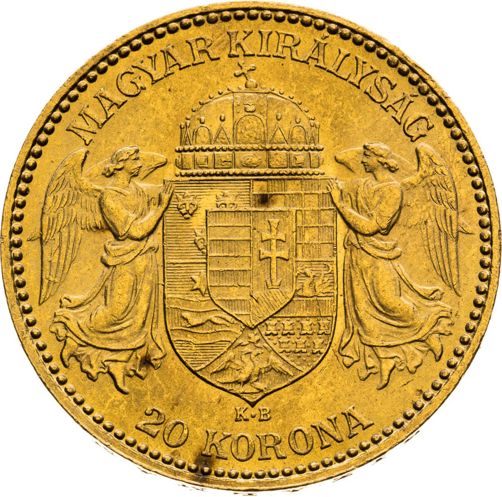 20 Corona 1894 - back