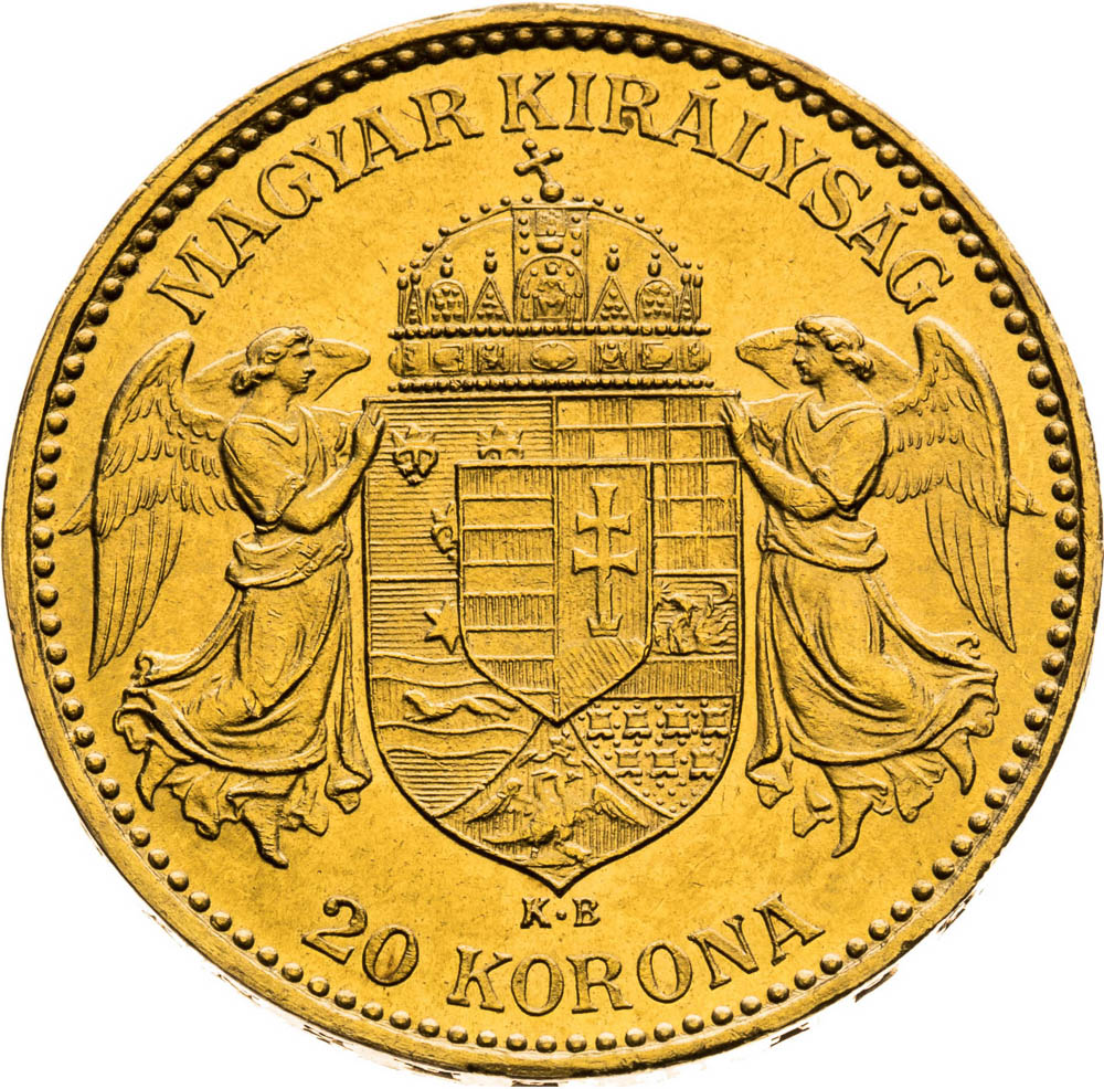 20 Corona 1895 - back