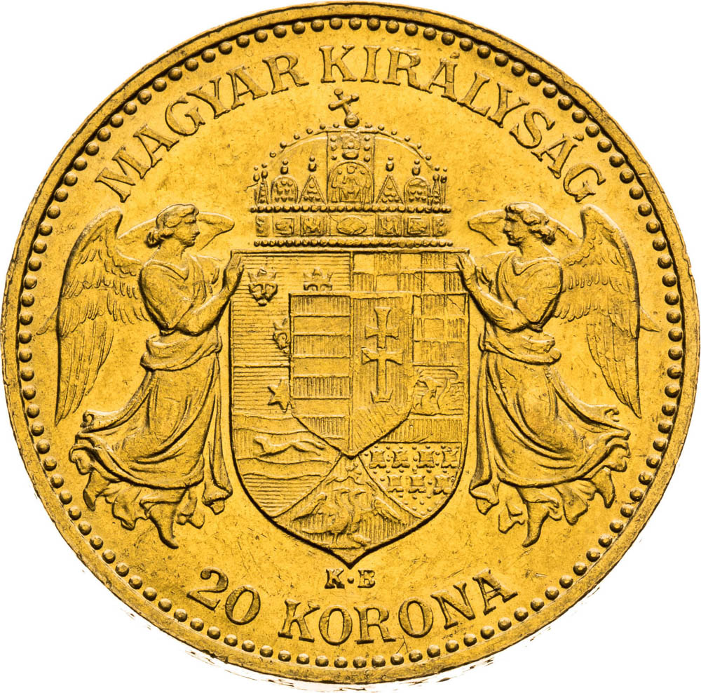 20 Corona 1899 - back