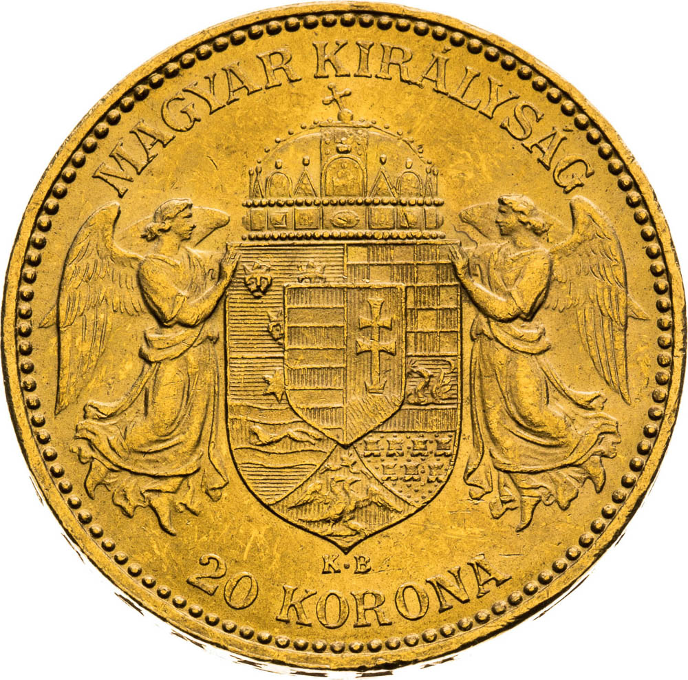 20 Corona 1901 - back