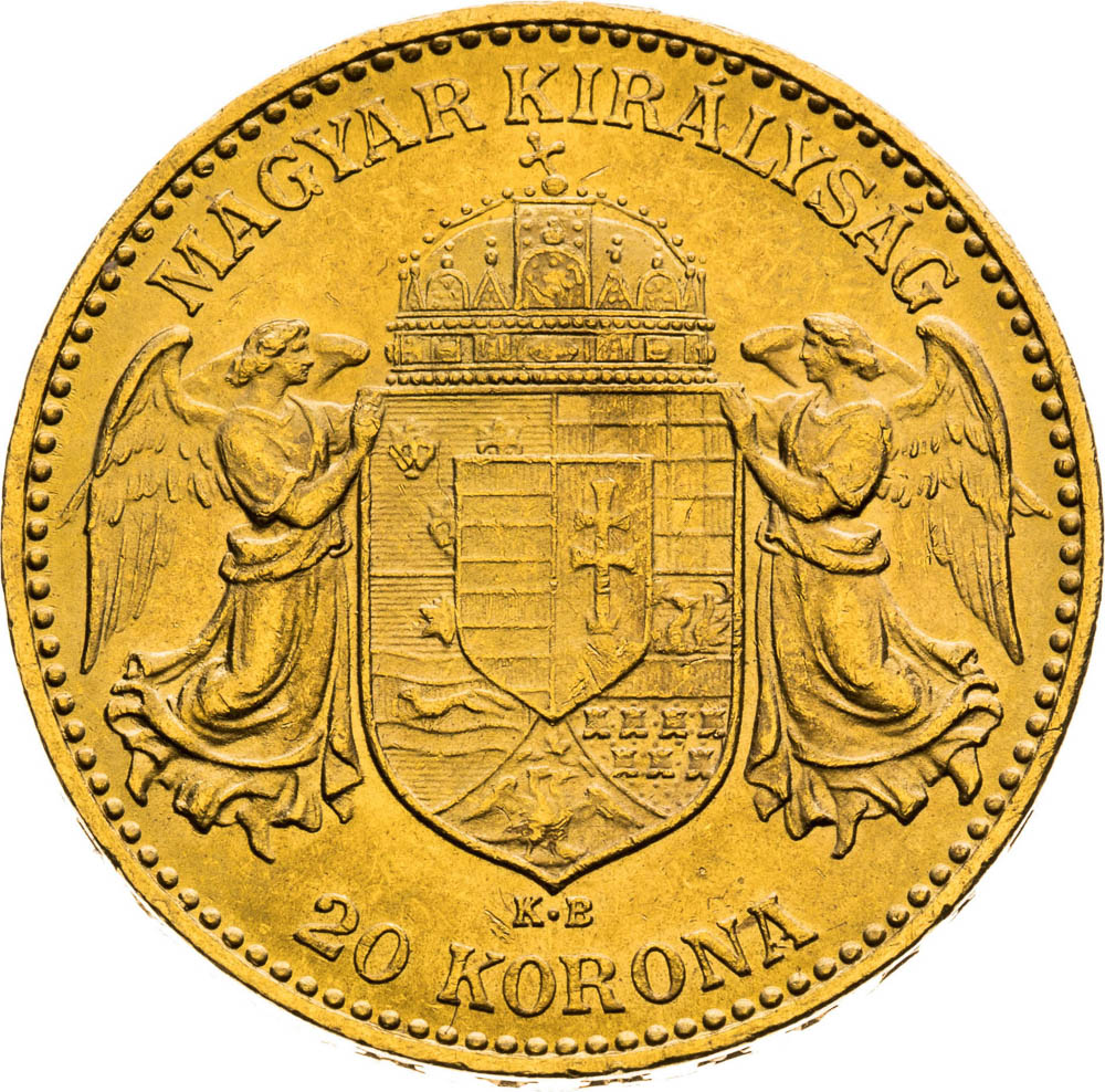 20 Corona 1902 - back