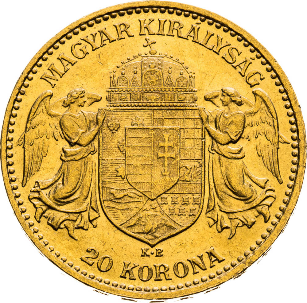 20 Corona 1904 - back