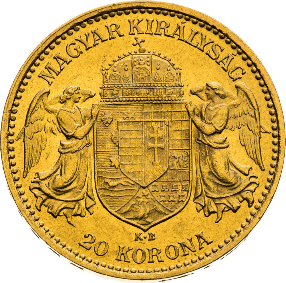 20 Corona 1905 - back