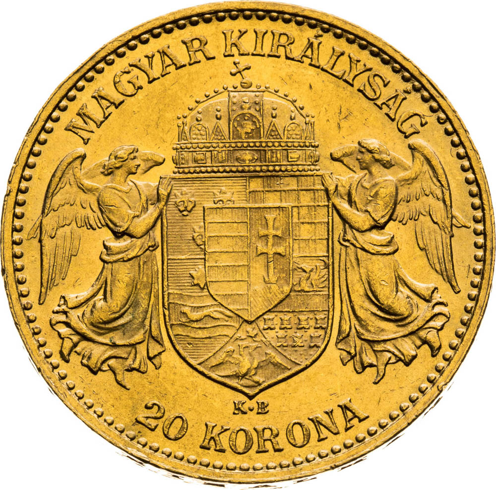 20 Corona 1906 - back