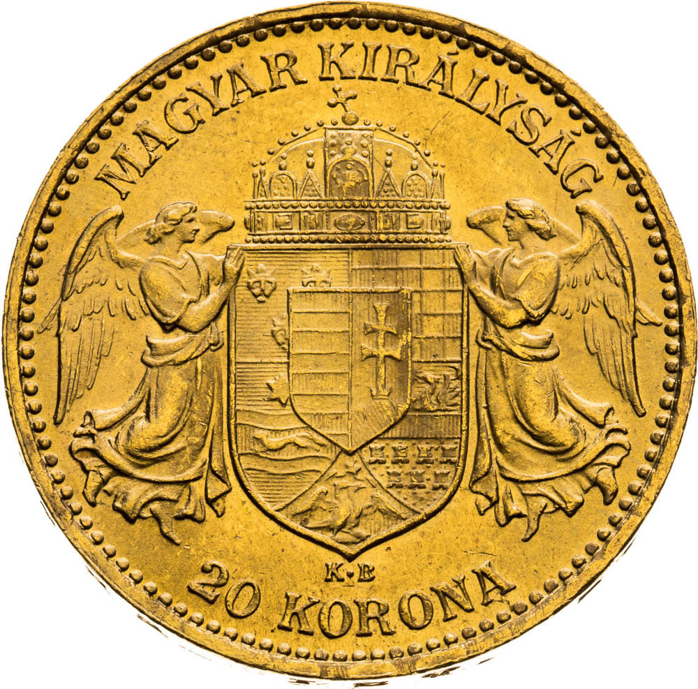 20 Corona 1907 - back