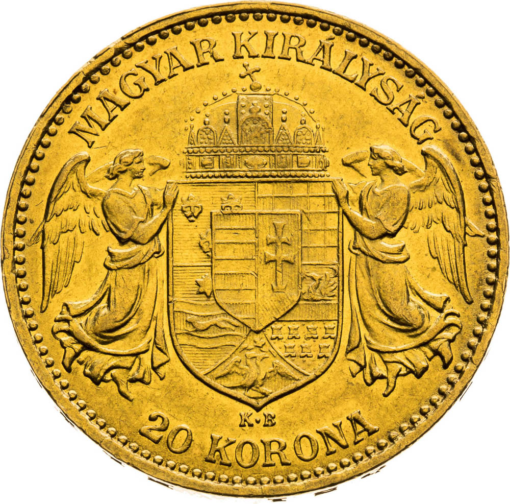 20 Corona 1908 - back