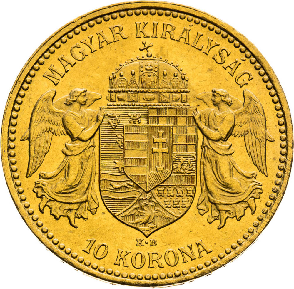 10 Corona 1892 - back