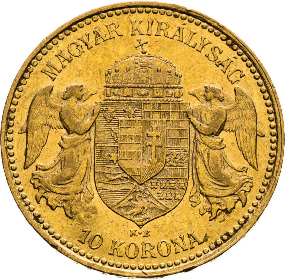 10 Corona 1892 - back