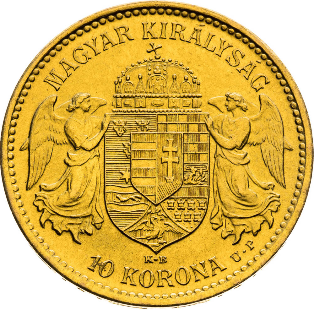 10 Corona 1892 - back