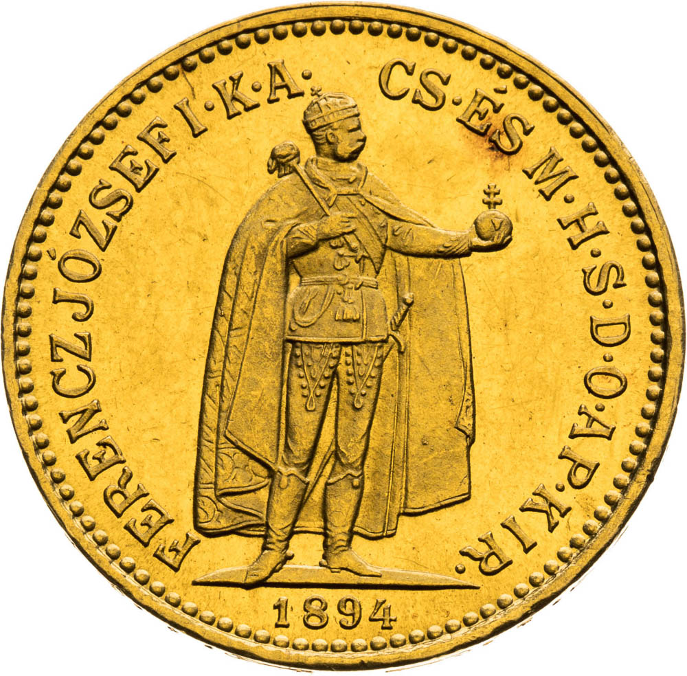 10 Corona 1894 - front