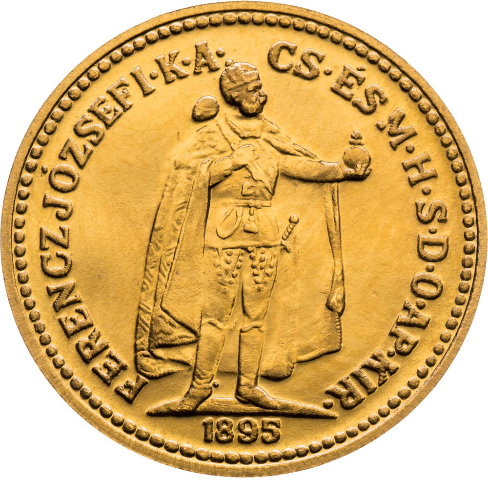 10 Corona 1895 (Restrike) - front