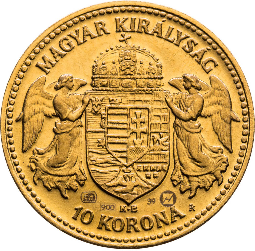 10 Corona 1895 (Restrike) - back