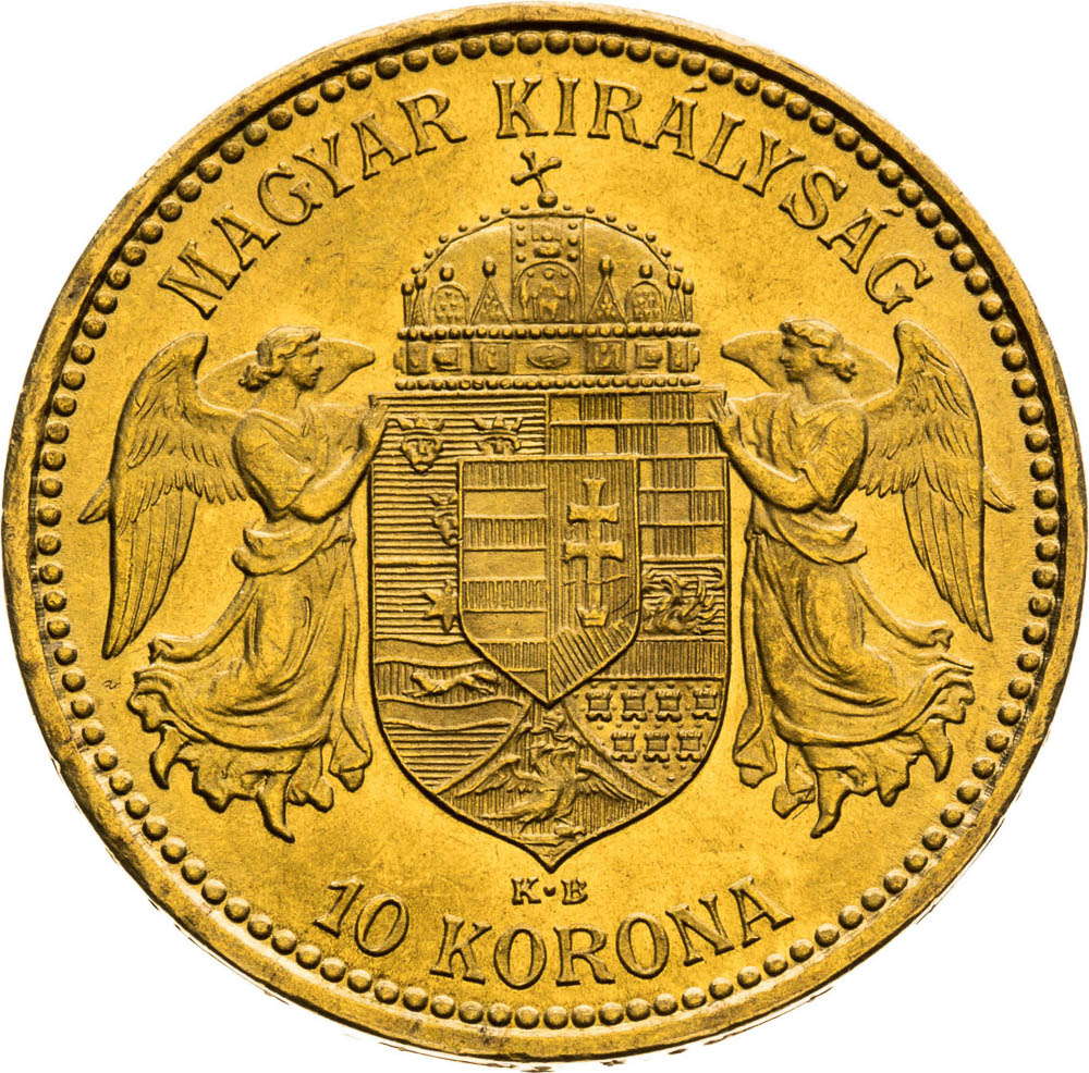 10 Corona 1896 - back
