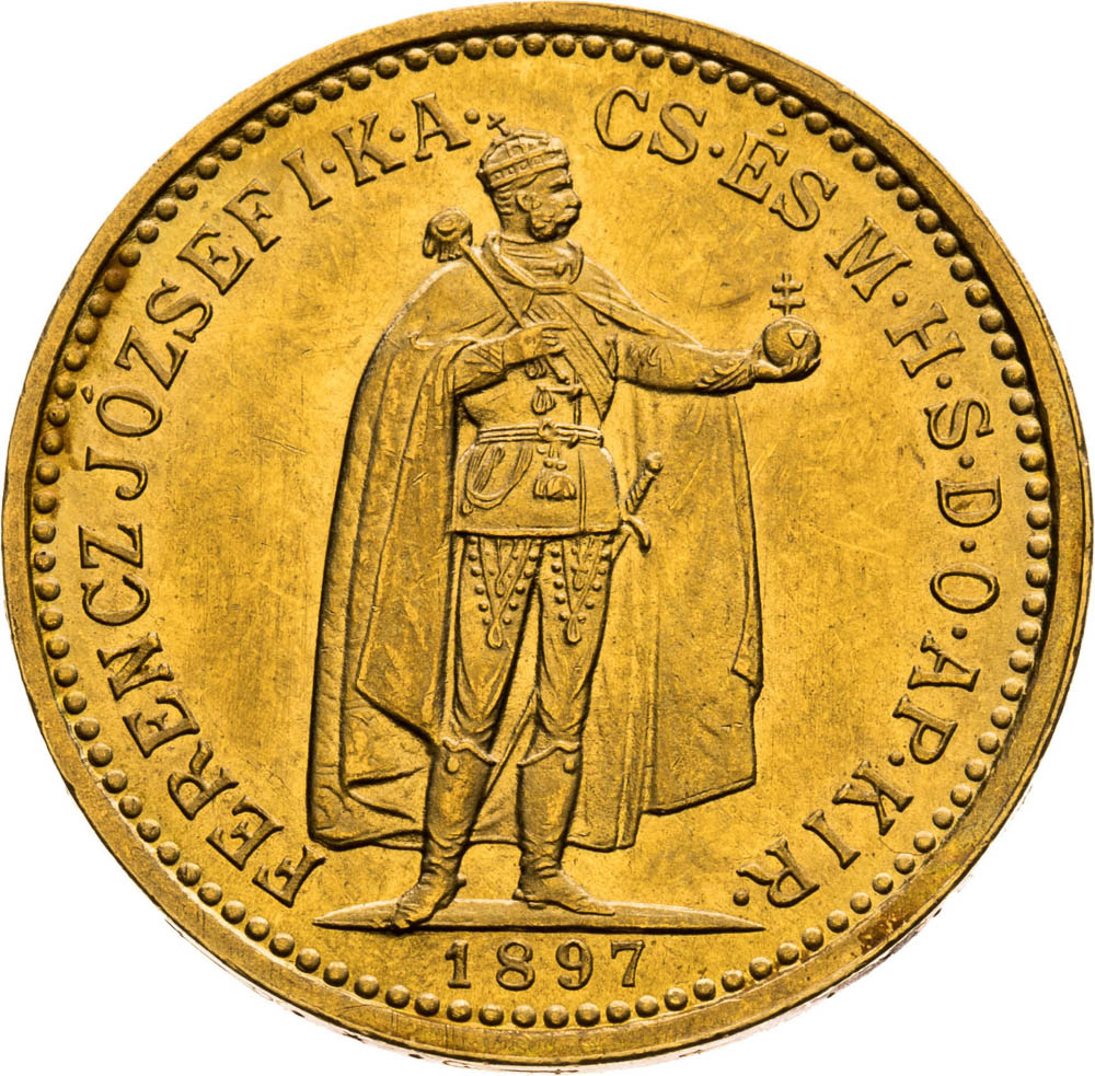 10 Corona 1897 - front