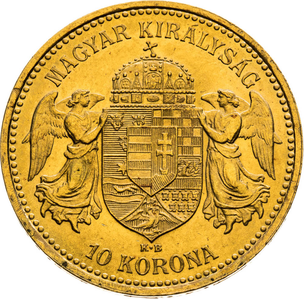 10 Corona 1904 - back