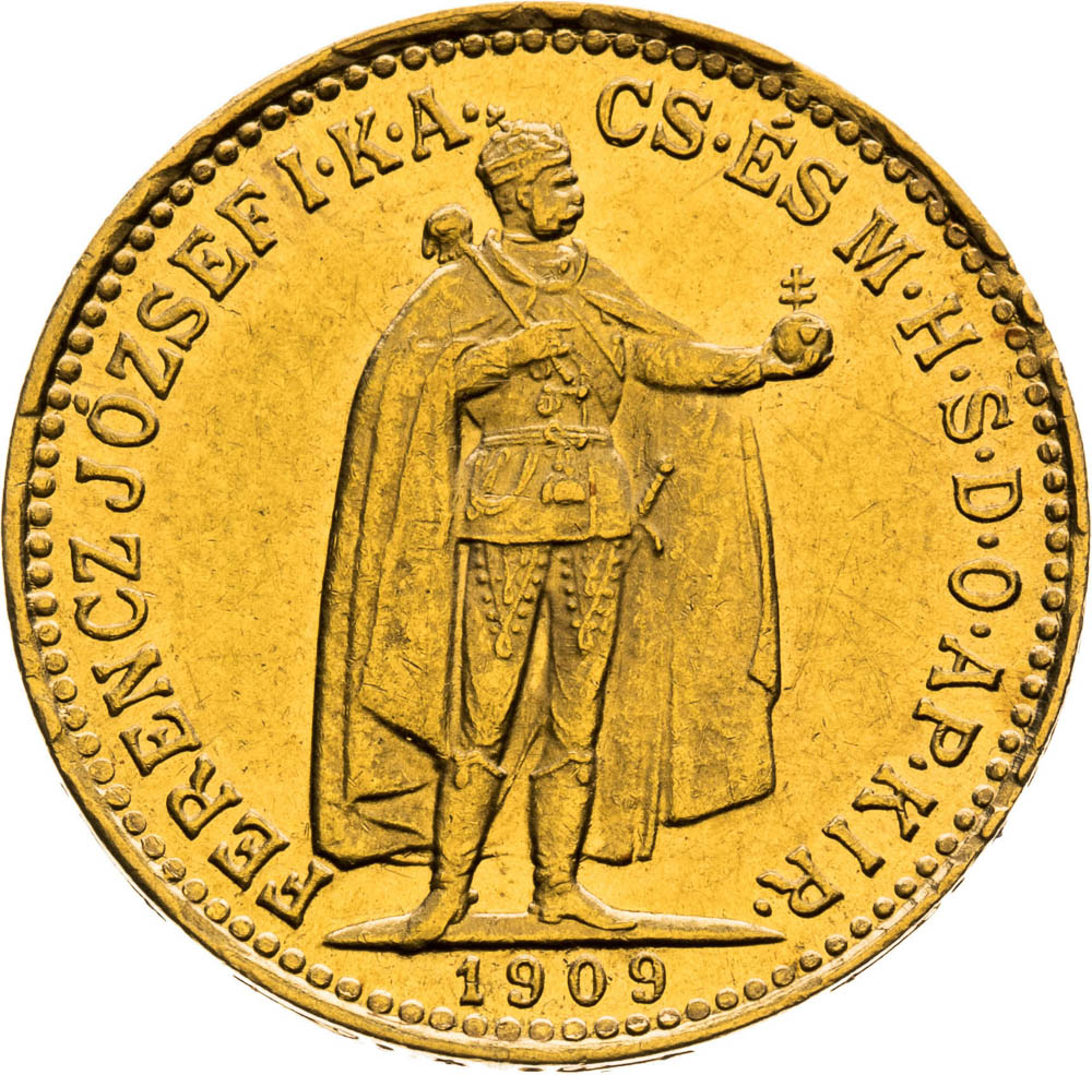 10 Corona 1909 - front