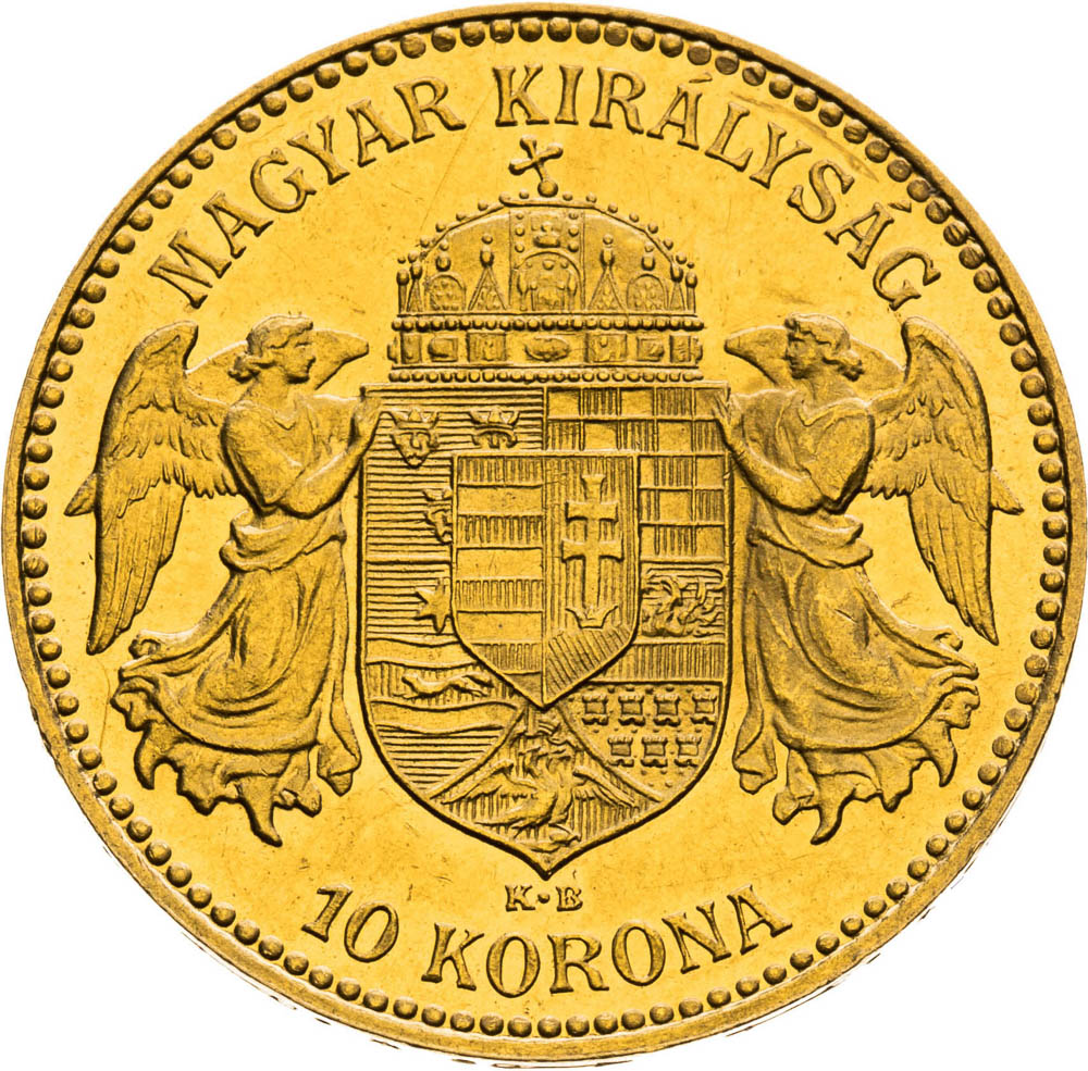 10 Corona 1910 - back