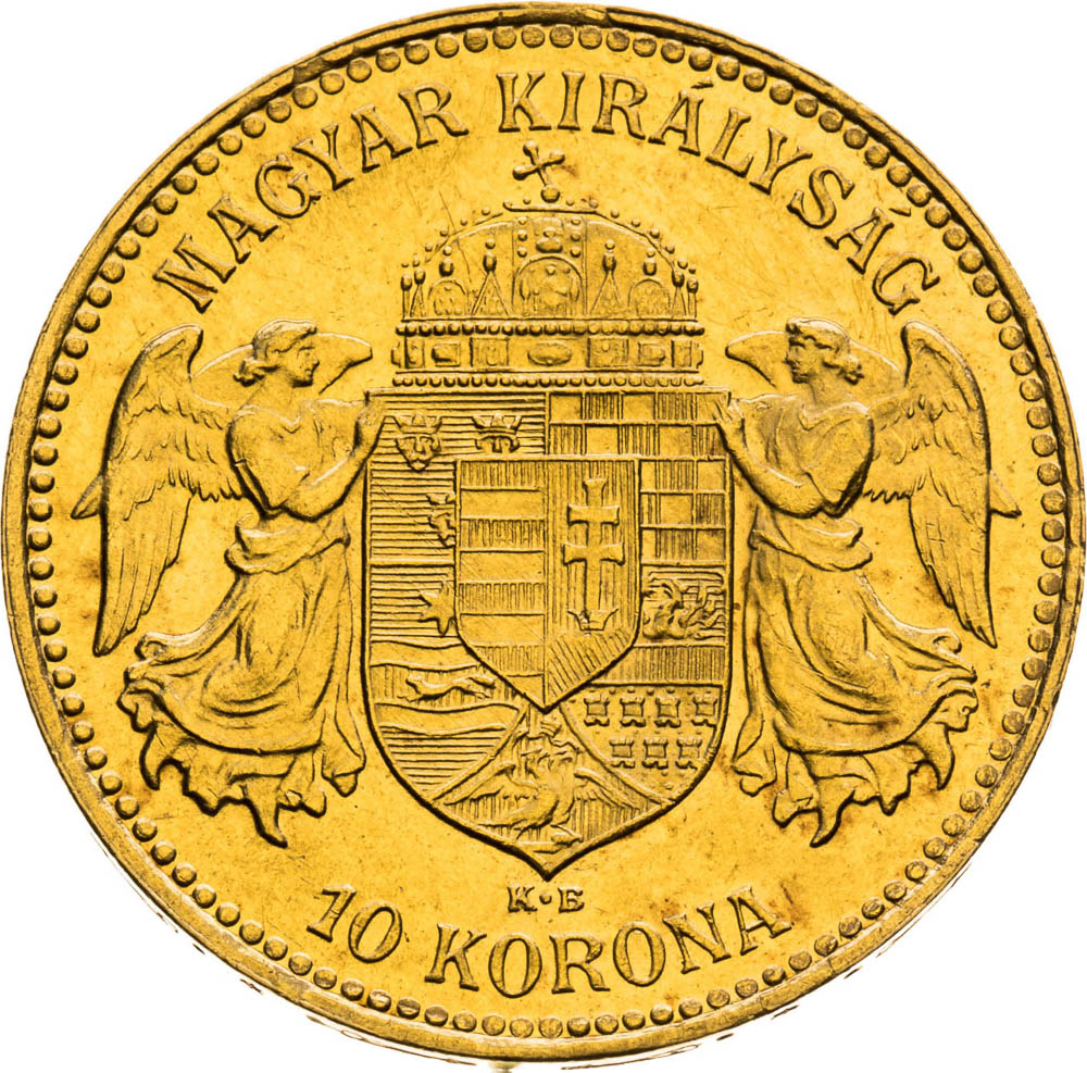 10 Corona 1913 - back