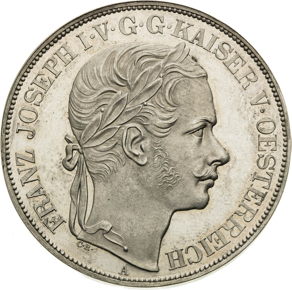 2 Thaler 1857 - front