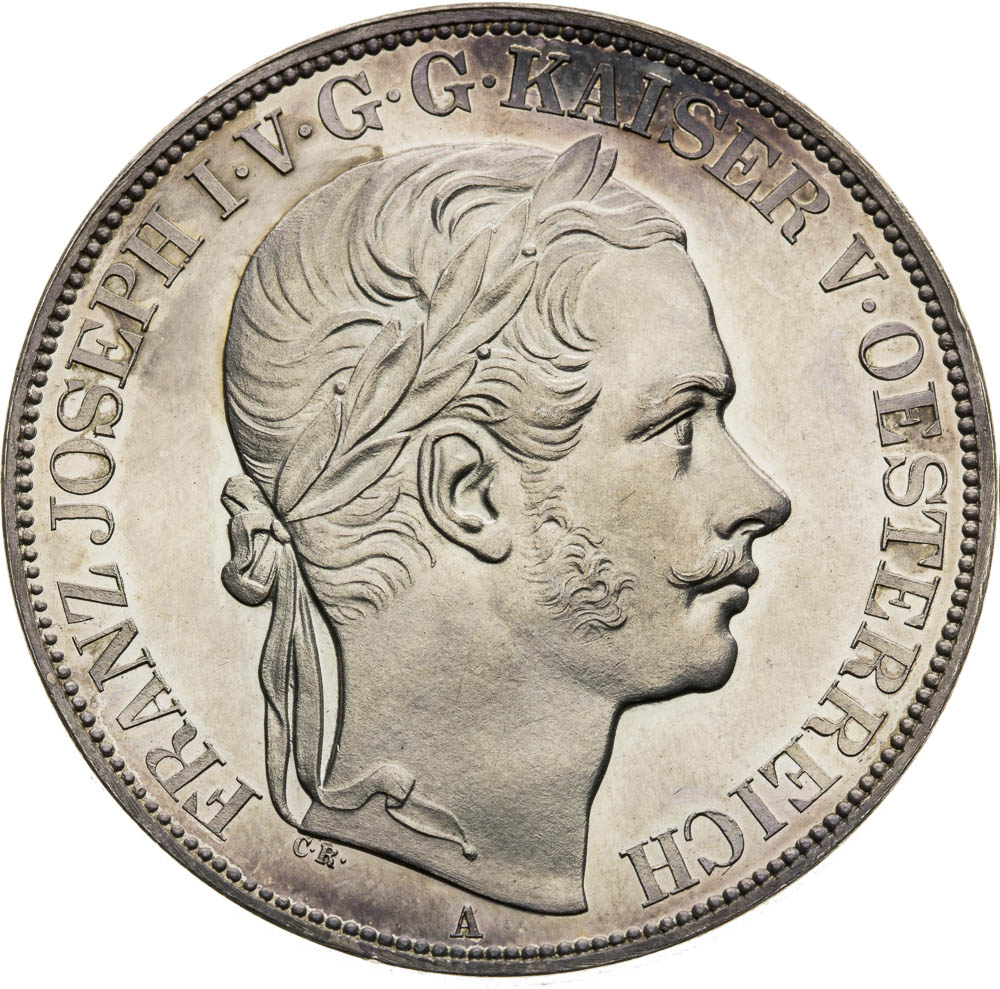 2 Thaler 1857 - front