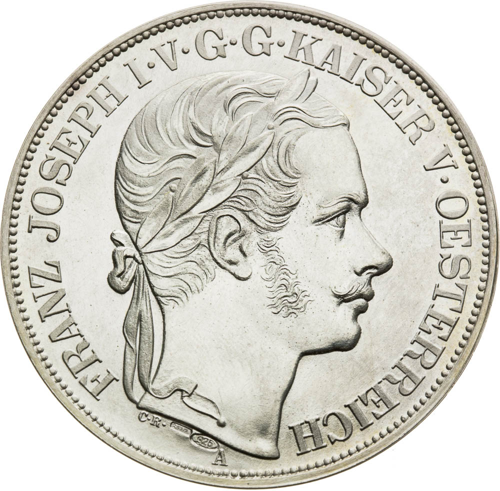 2 Thaler 1857 (Restrike) - front