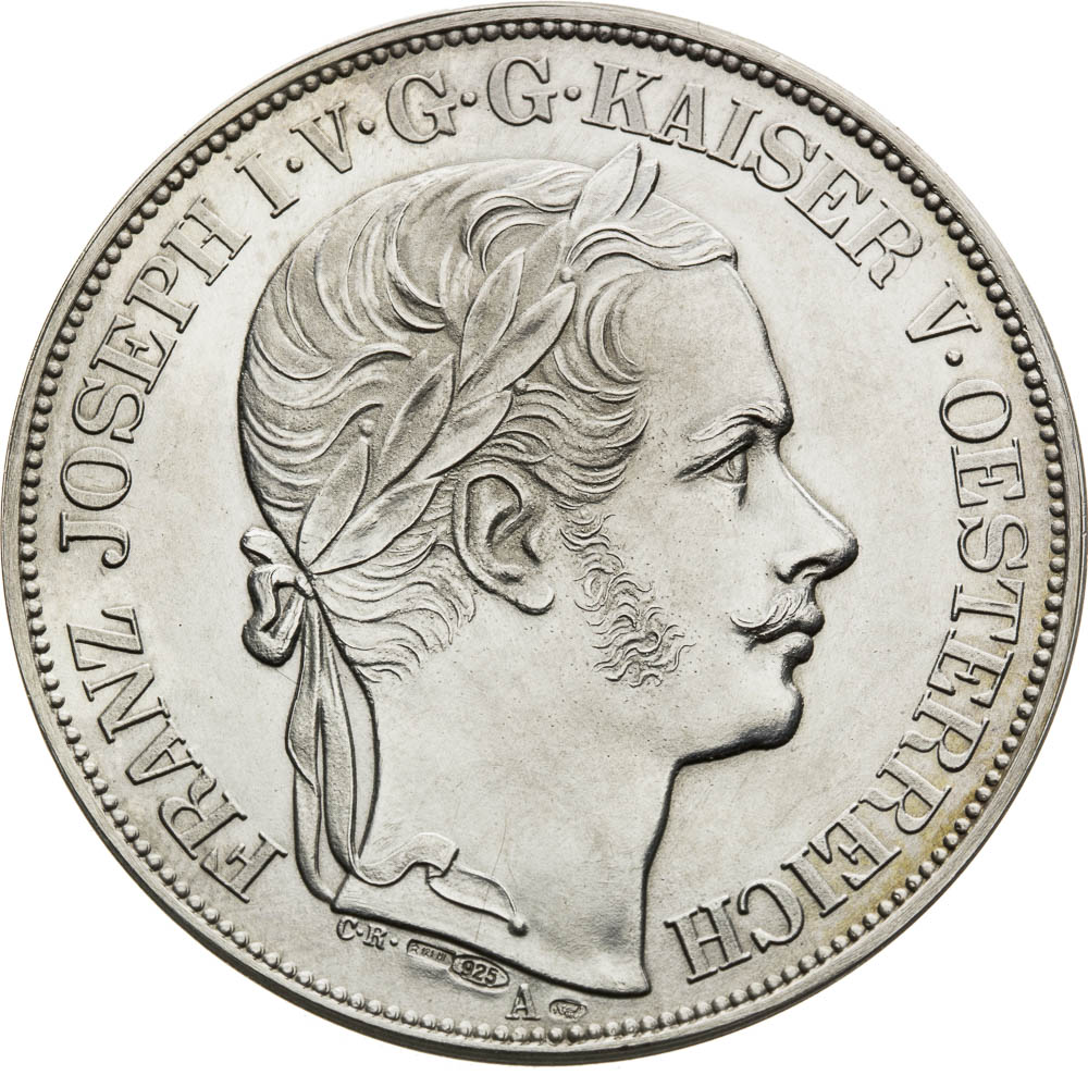 2 Thaler 1857 (Restrike) - front